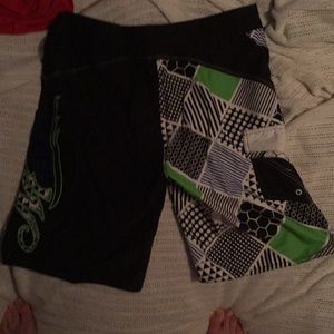 Micros Swim - Green black and white MICROS bathing suit Micros Swim - Green black and white MICROS bathing suit